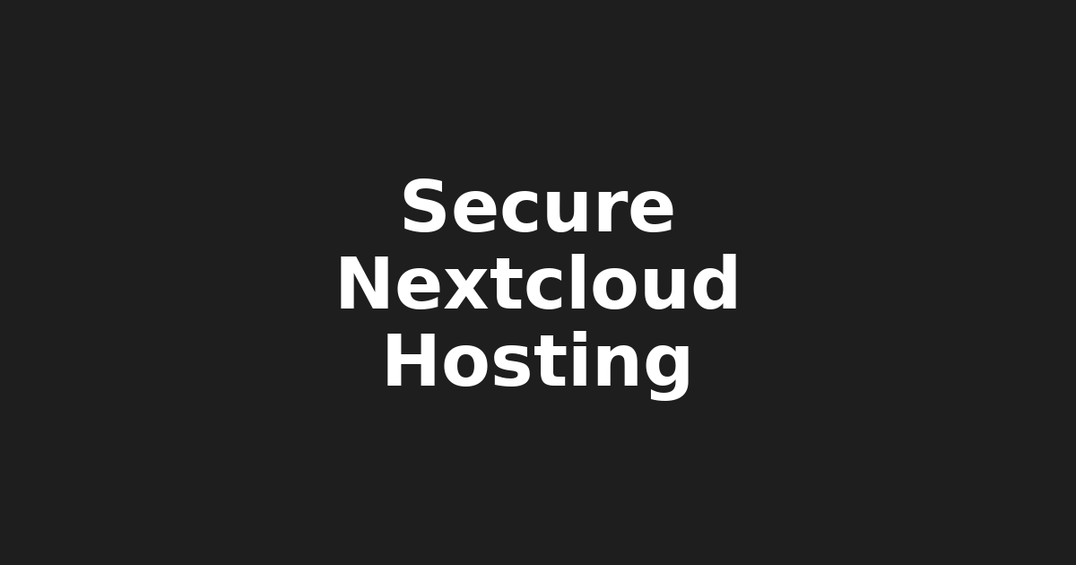 Nextcloud Self-Hosting with Docker: A Secure and Cost-Effective Solution