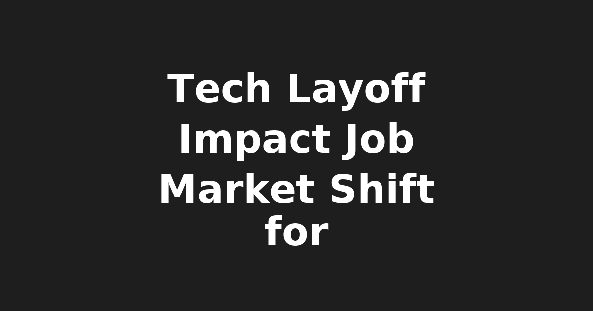 Navigating Tech Layoffs: Impact on Developer Jobs, Linux Skills Demand & IT…