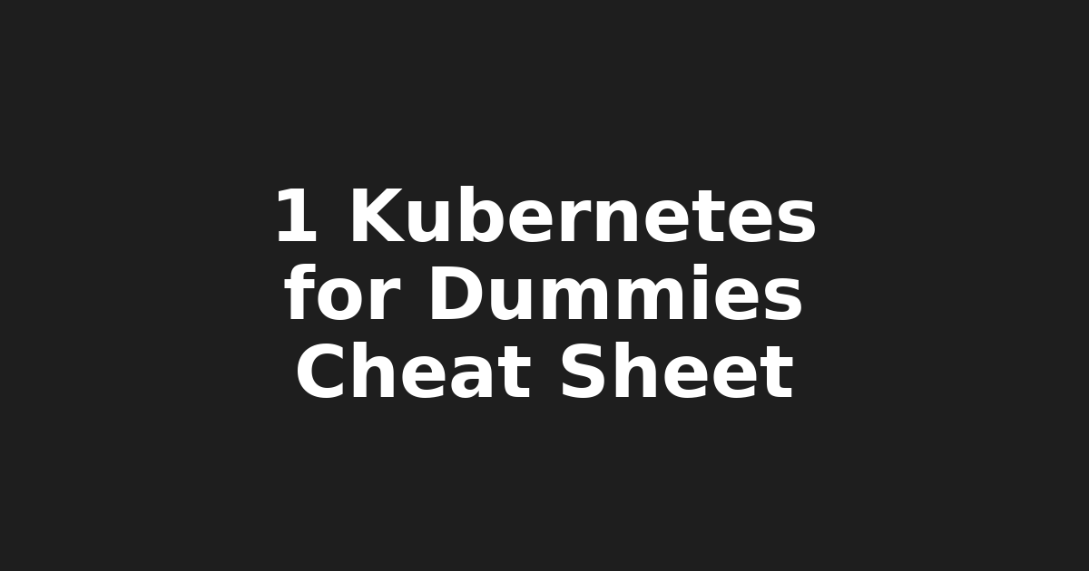 Mastering Kubernetes: Essential for Cloud-Native Applications & Container…